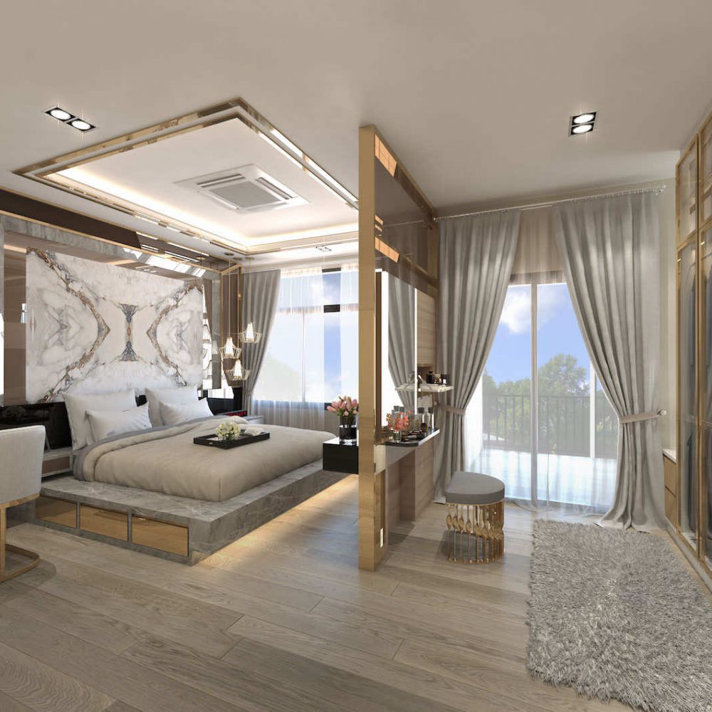Bedroom-แกรนวิลล์ Village